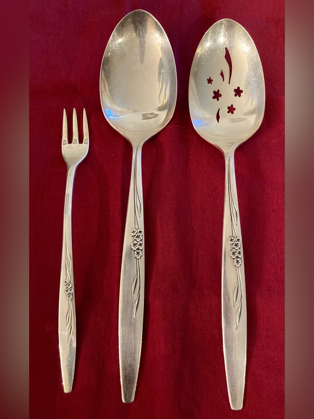 Vintage (1960) Oneida Silverplate Serving Set